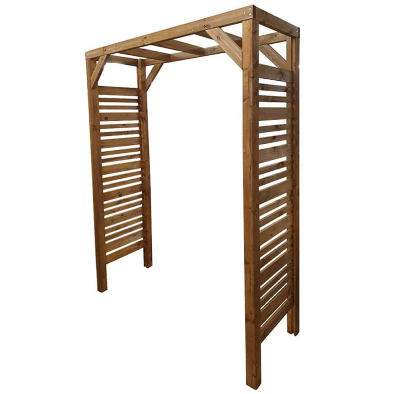 Arche de jardin Lign Z - 160 x 60 x 214 cm - Jardipolys