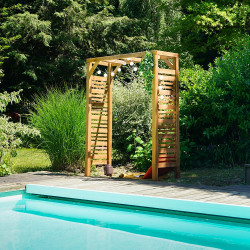 Arche de jardin Lign Z - 160 x 60 x 214 cm - Jardipolys
