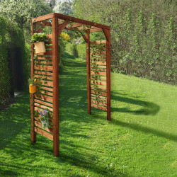 Arche de jardin Lign Z - 160 x 60 x 214 cm - Jardipolys