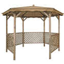 Kiosque de jardin LORA - 320 x H245 cm