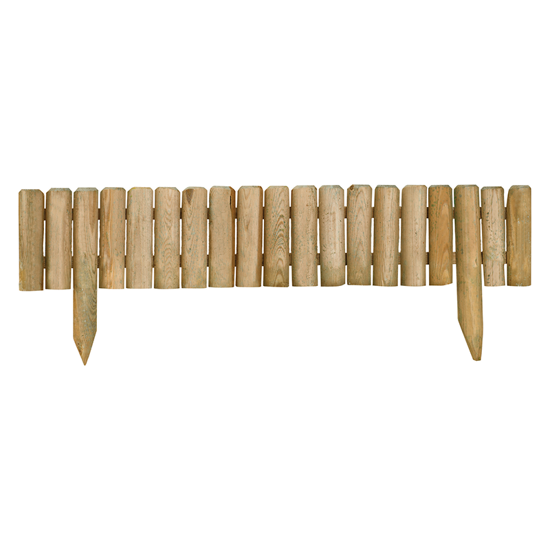 Bordure en bois QUEBEC - L100 x 3 x 35/20 cm - Jardipolys