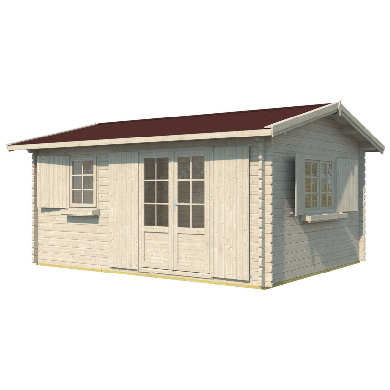 Abri de jardin en bois avec...