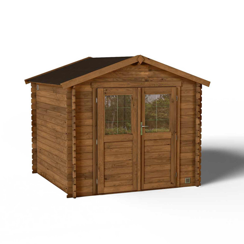 Abri de jardin en bois avec...