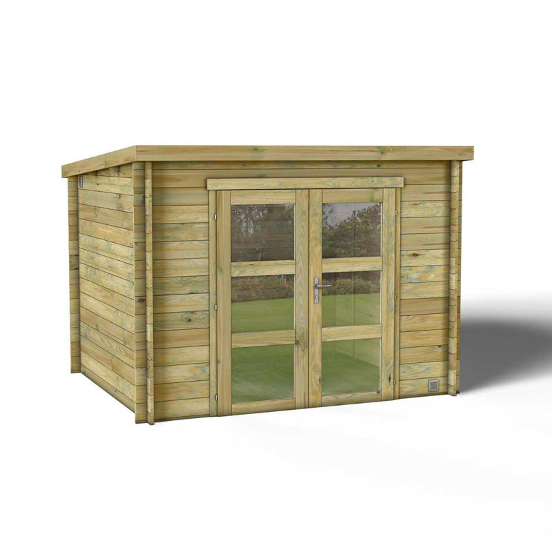 Abri de jardin en bois avec...