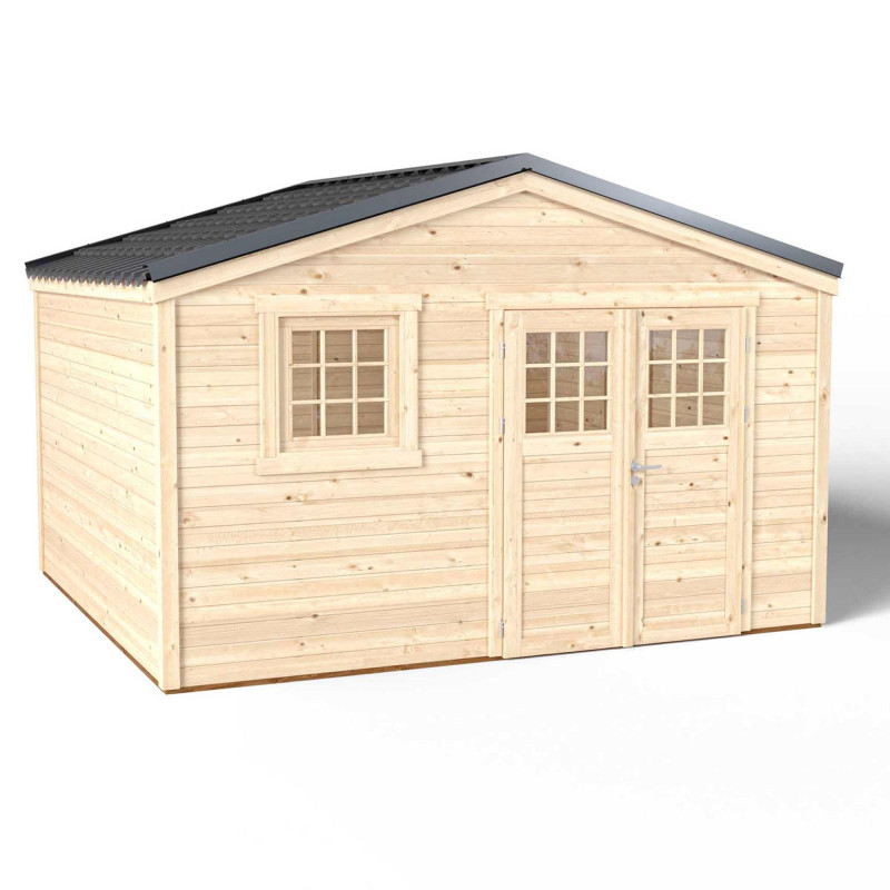 Abri de jardin en bois avec...
