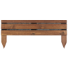 Bordure en bois LIGN Z de face sur fond blanc