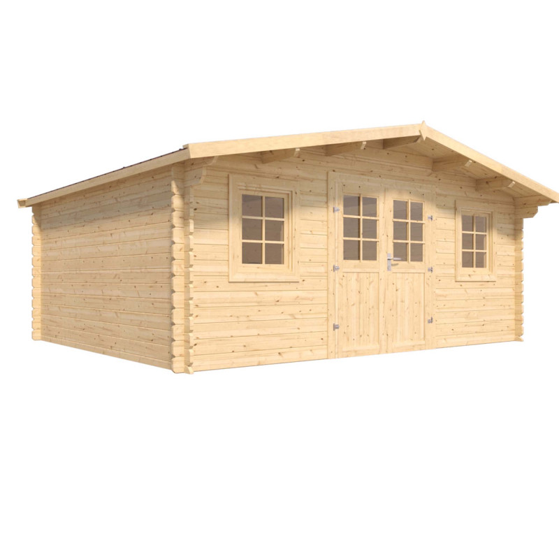 Abri de jardin en bois avec...