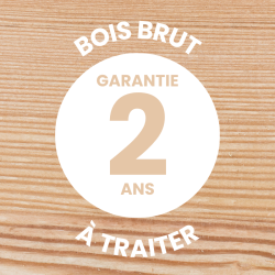 Abri de jardin en bois avec toiture en feutre bitumé et serrure inox VALLO | 12m²