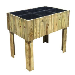 Carré potager surélevé VERTIKAL 85L - Jardipolys