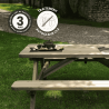Table de pique-nique 6 personnes ROBUSTE