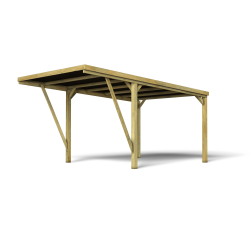 Carport Victor Modern - simple - 16,5m²