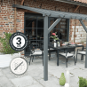 Pergola ETRETA - 250.8 x 300 x 400 cm