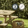 Table de Pique Nique en bois 6 personnes - Matisse
