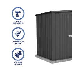Abri de jardin en métal FRASER | 3,2m²