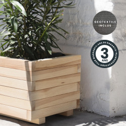 Bac à fleurs Bardane - 50 x 50 x 38 cm