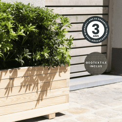 Bac à fleurs Bardane - 90 x 40 x 33 cm