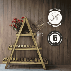 Etagère pyramide KEOPS - H100 cm