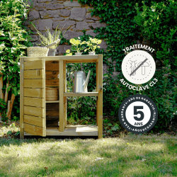 Table de rempotage ESSENCIA - 84 x 45 x 86 cm