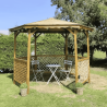 Kiosque de jardin LORA - 320 x H245 cm