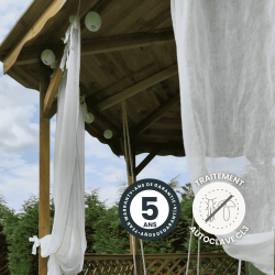 Kiosque de jardin LORA - 320 x H245 cm