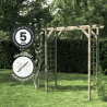 Arche de jardin en bois Luna