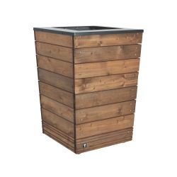 Bac à fleurs en V COLLECTORS vue de 3/4 sur fond blanc