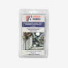 Packaging du kit d'ancrage pour abris en métal