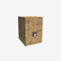 Cache récupérateur d'eau KUBO vue de 3/4