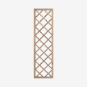 Treillis SOPRANO 40 CM vue de face sur fond blanc