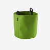 Sac plantation feutre géotextile ø 40 cm vert vue de face sur fond blanc