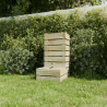 Composteur ALTO 95L en situation dans un jardin