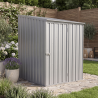 Abri de jardin en métal Cooper 2,3m² installé dans un jardin