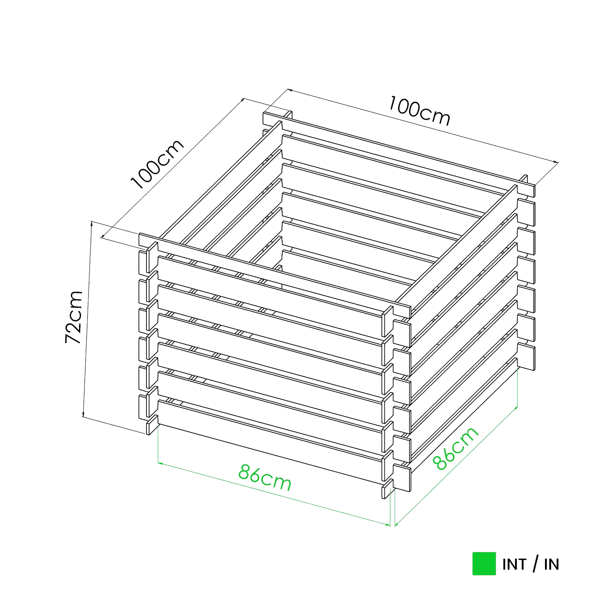 dimensions mezzito