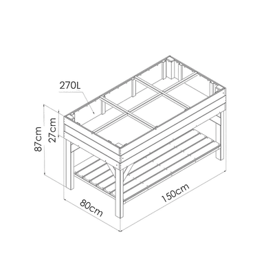 dimensions paprika 270L