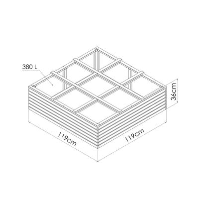 dimensions HORIZON bas