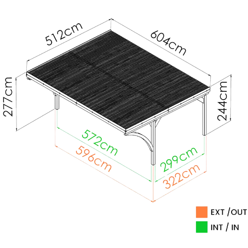 dimensions victor double modern