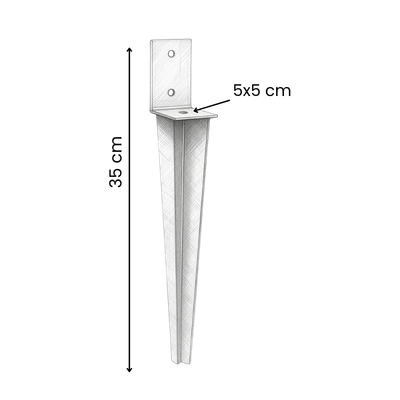 dimensions support 5x5