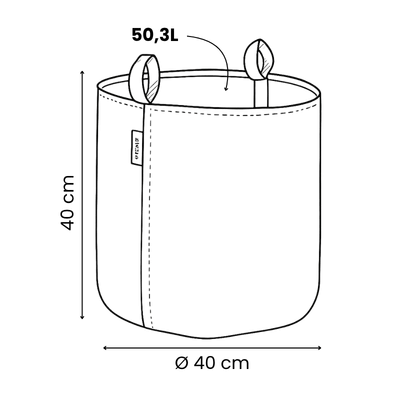 dimensions bag4plant 50,3