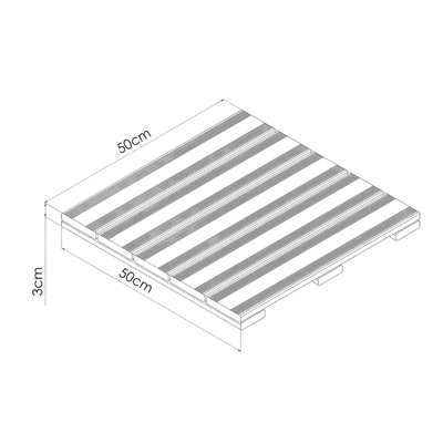 dimensions bolenia 50x50