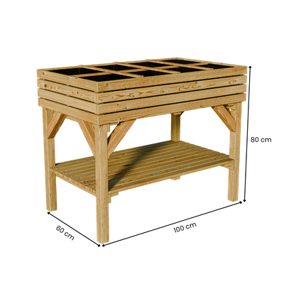 dimensions carre potager kub 1136