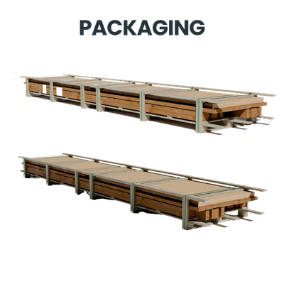 Structure packagé